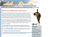 Desktop Screenshot of conservationgis.org